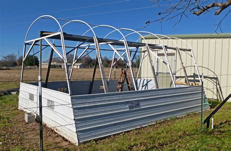 metal fence posts for garden hoop house|ground posts for hoop houses.